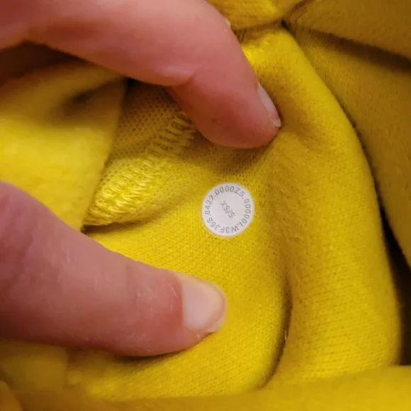 Lululemon Scuba Oversized Funnel-Neck Half Zip Soleil Yellow XS S - Picture 4 of 8